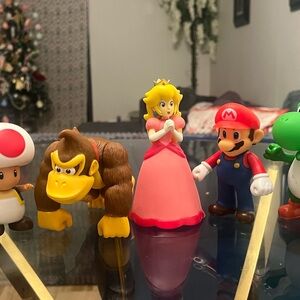Y2K Super Mario Character Vinyl Figure Lot